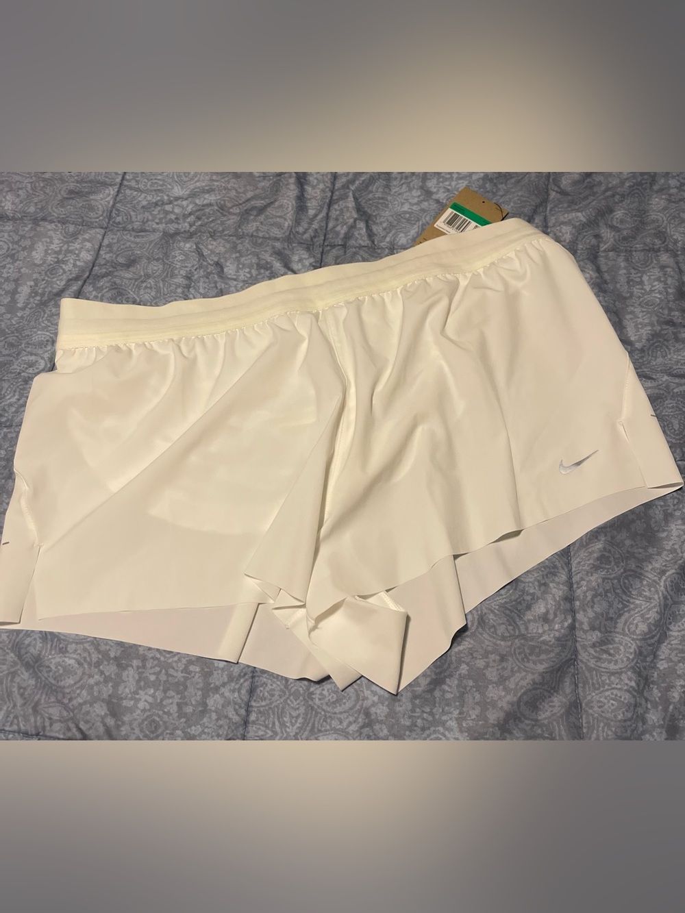 Nike Cream Performance Skort with Built-In Shorts
